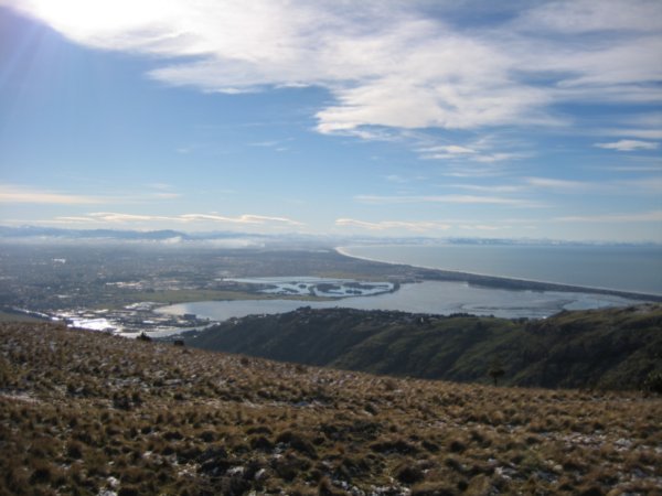Christchurch's coastline