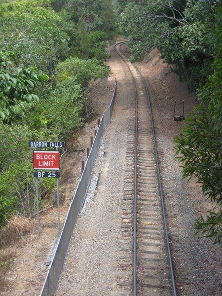 Barron Falls Railway line