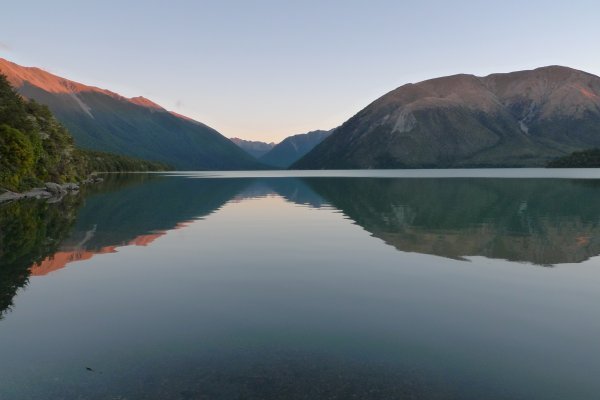 A calm Lake Rotoiti
