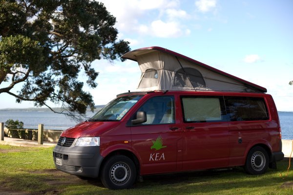 Kea, our rental van