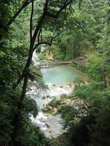 Houang Xi Waterfall