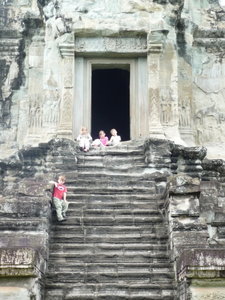 Kids At Angkor Wat