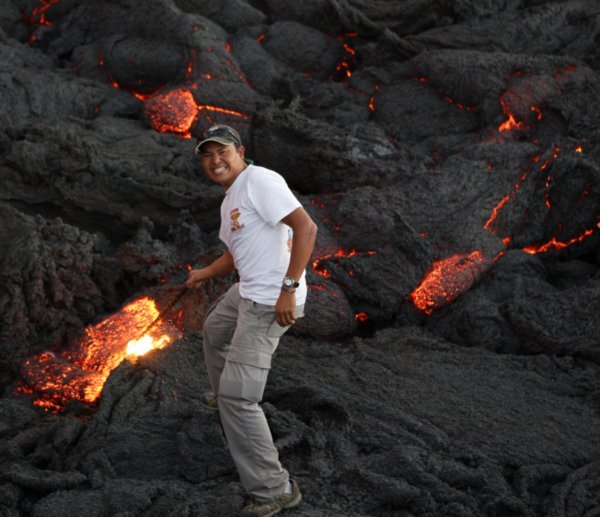 Playing with Lava!!