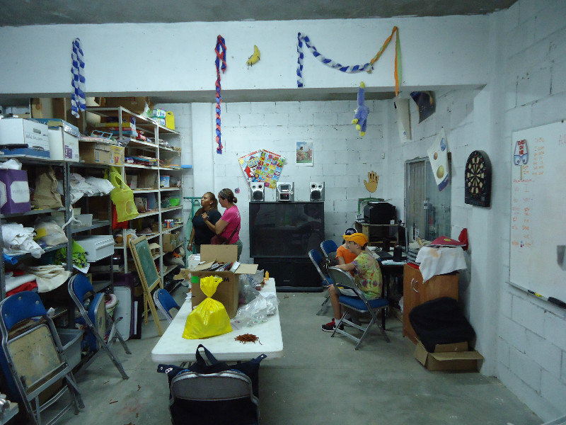 the classroom at the Center