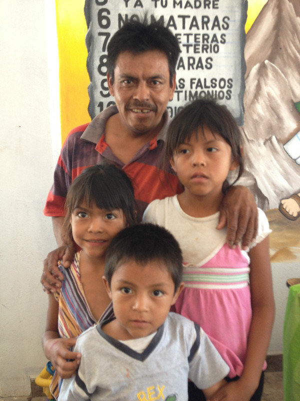 Gerardo and his kids