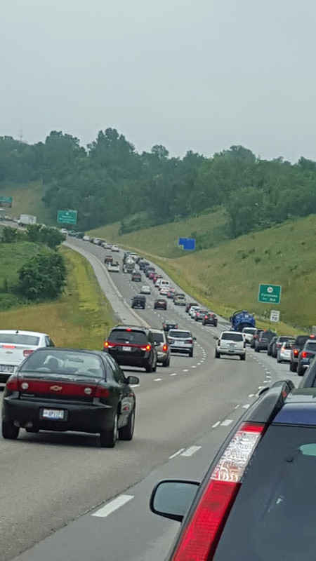 Traffic on I-75 trying to get to Ark