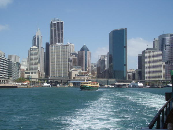 Sydney Skyline from the Harbor