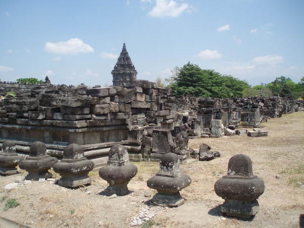 More destruction at Prambanan