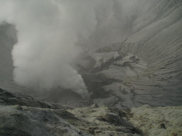 Inside the Crater!!!