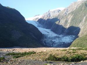 The glacier from the view point