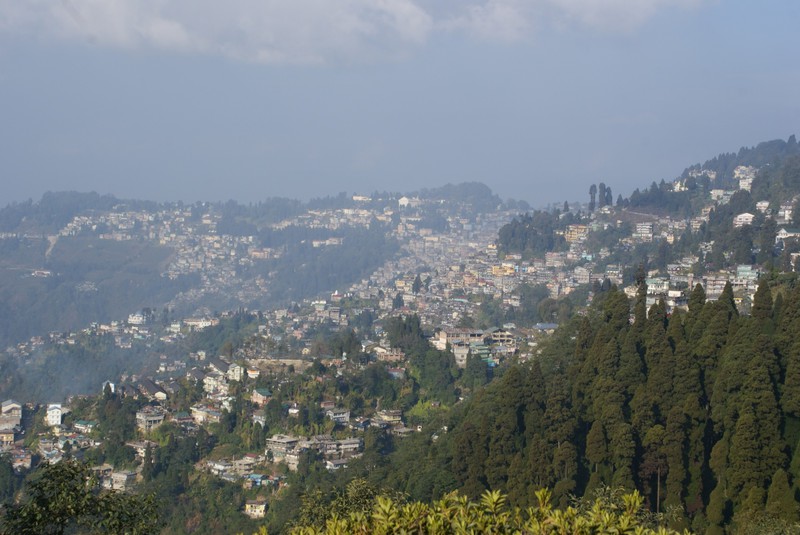 Darjeeling from a distance