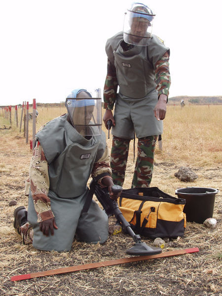 Landmine clearance