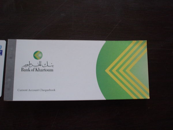Bank of Khartoum Cheques