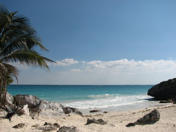View from Tulum ruins