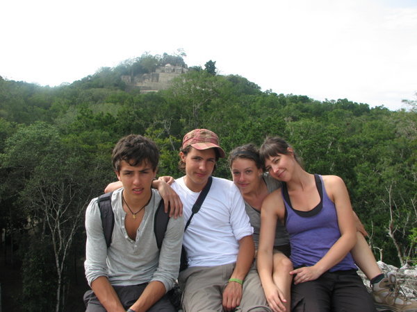 Us on Calakmul structure