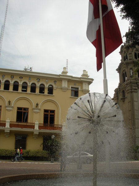 Fountain in Miraflores