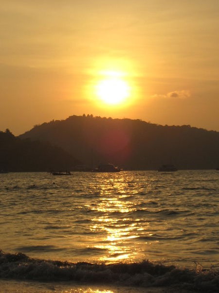 Phuket at sunset