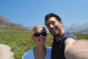 Us at Drakensbergen