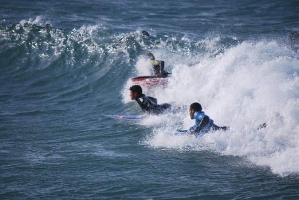 Surfing Morocco!! closeup