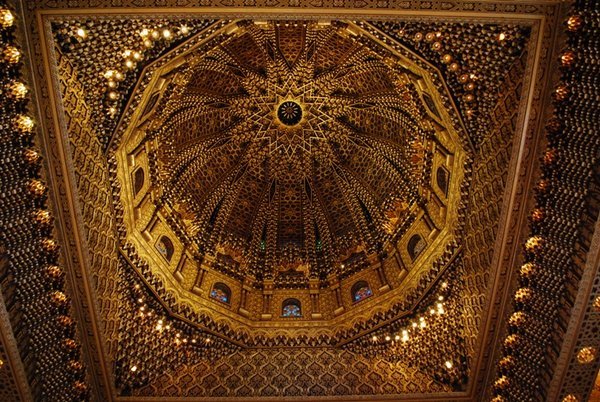 plafond van het mausoleum