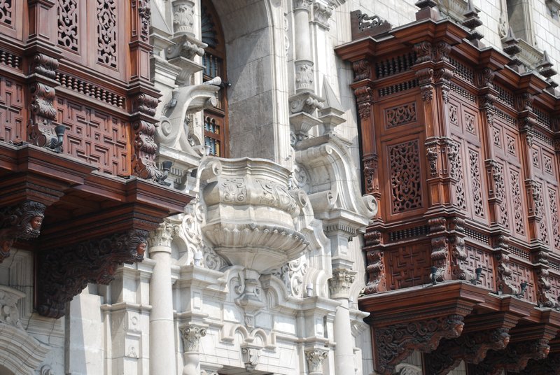 Lima - prachtig gebouw!