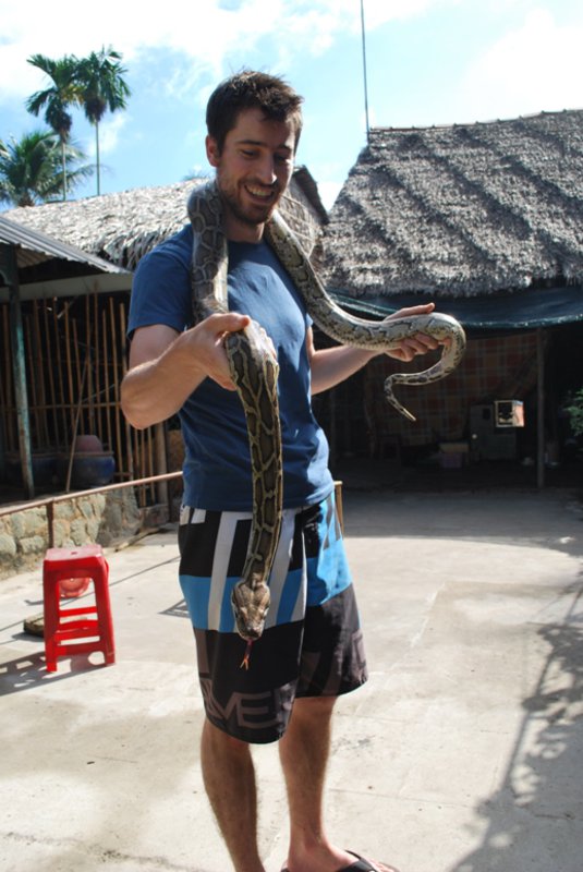 real snake!