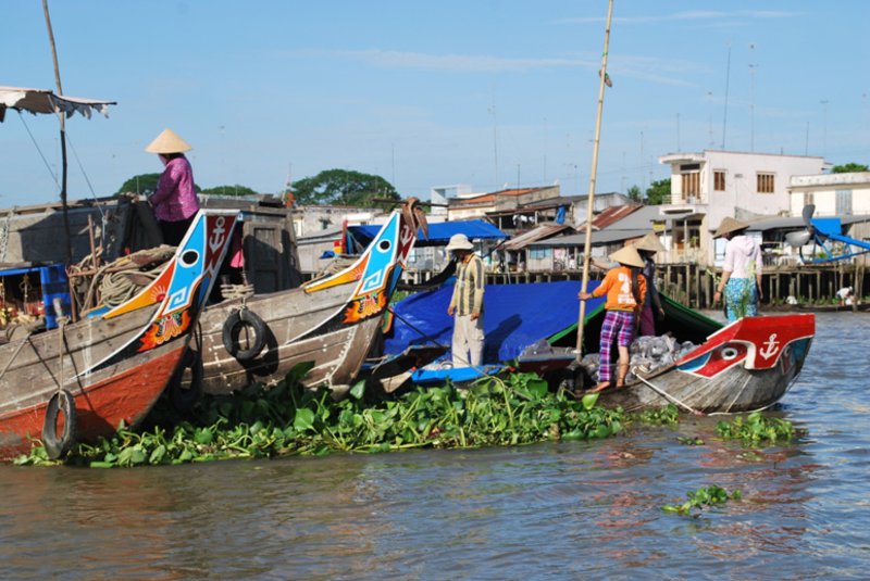 floating market of Cai Be