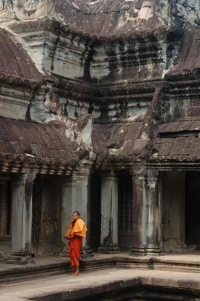 Angkor monk