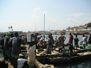 Fish market, Elmina