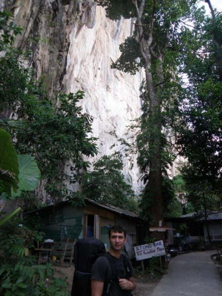 The cliffs on Railay