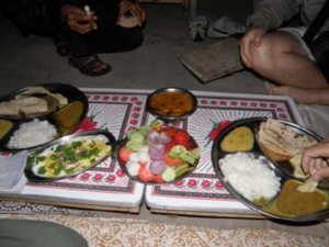 Thali at the fort