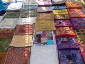 Patterns on the Market on Anjuna