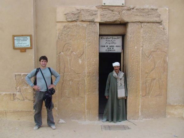 Entrance to one of the tombs