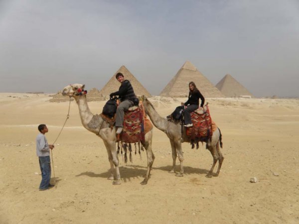 We, camels and pyramids