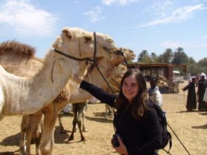 Amanda and the camel