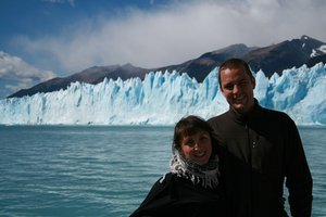 Perito Moreno Glacier From the Boat