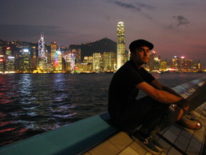 Nick in Kowloon, Hong Kong