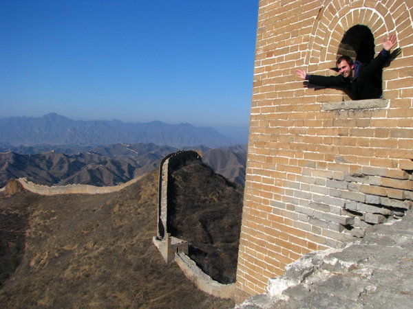 In a watchtower, Great Wall