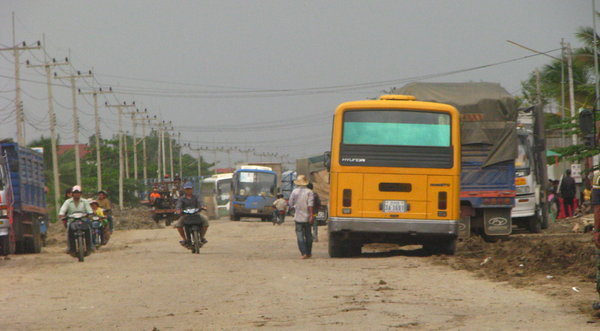 The Dirt Road into Cambodia