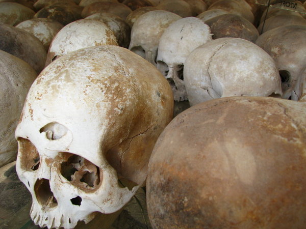 Skulls, Choeung Ek Killing Fields, Phnom Penh
