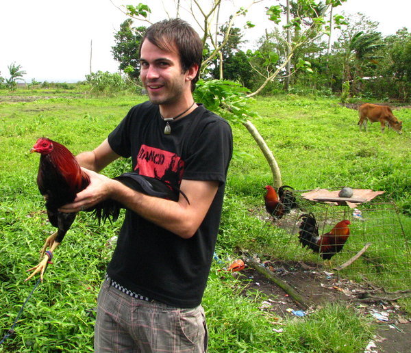 Holding my cock in the Philippines