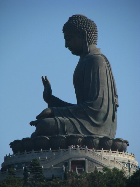 The largest seated bronze Buddha in the world