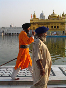 Sikh Guards, Golden Temple, India