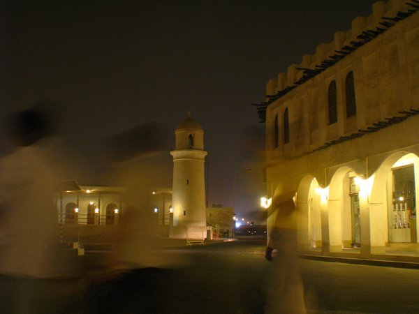 Souq Waqif at night