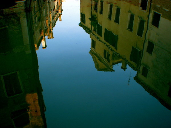 Reflections on a Venetian Canal