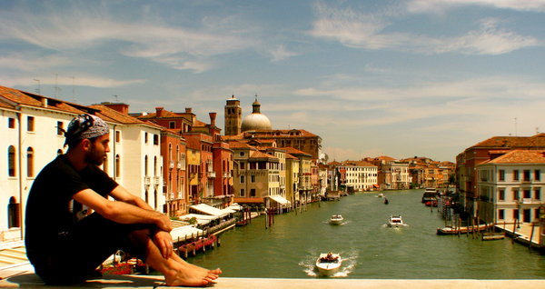 Nick in Venice