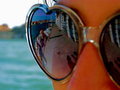 Venetian Canal reflected in Hannah's shades