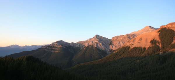 The beautiful Rocky Mountains, David Thompson Highway, Alberta