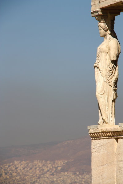 Porch of the Caryatids, Erechtheum, Acropolis, Athens