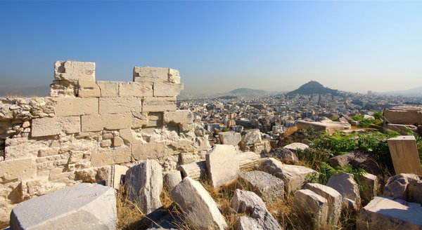 Athens, viewed from the Acropolis